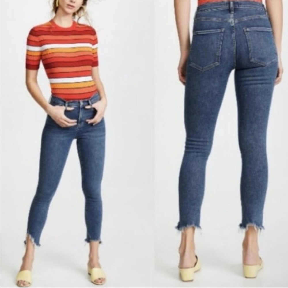 AGOLDE Sophie High Rise Skinny Jean 25 EUC